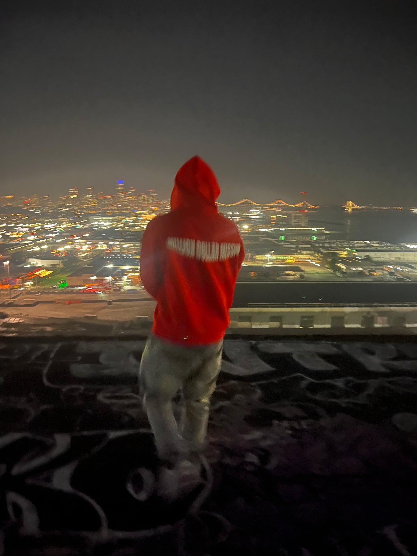 RED MILLIONDOLLARMISSION HOODIE