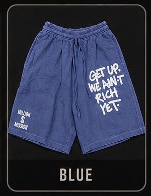 MillionDollarMission "GET UP WE AINT RICH YET" Shorts